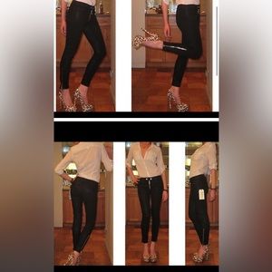 Textile jeans with zipper detail front and ankles size 26